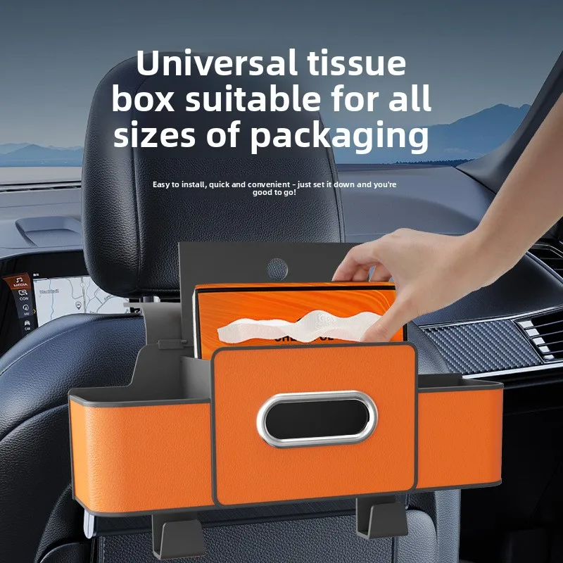 Universal Car Organizer: Cup Holder + Tissue Box + Backseat Storage Rack + Seat Back Storage Case for Interior Use
Universal Car Organizer: Cup Holder + Tissue Box + Backseat Storage Rack + Seat Back Storage Case for Interior Use