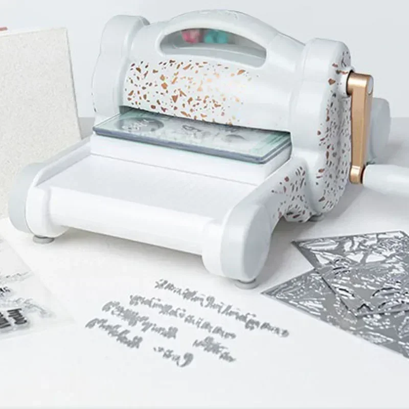 A5 Die Cutting Embossing Machine Scrapbooking Cutter Piece Die Cut Paper Cutter Die-Cut Machine Home DIY Embossing Dies Diy Tool
A5 Die Cutting Embossing Machine Scrapbooking Cutter Piece Die Cut Paper Cutter Die-Cut Machine Home DIY Embossing Dies Diy Tool