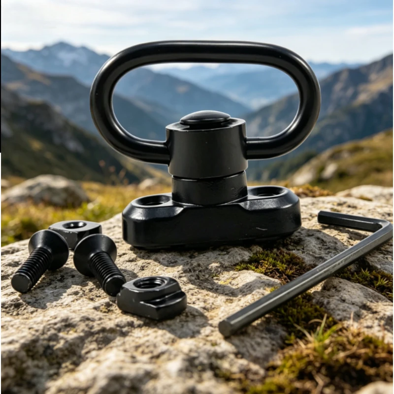 New Metal Floating Cup QD Swivel Loop Quick Detach MLOK Sling Mount Practical Accessory for Single Double Point Outdoor Sling
