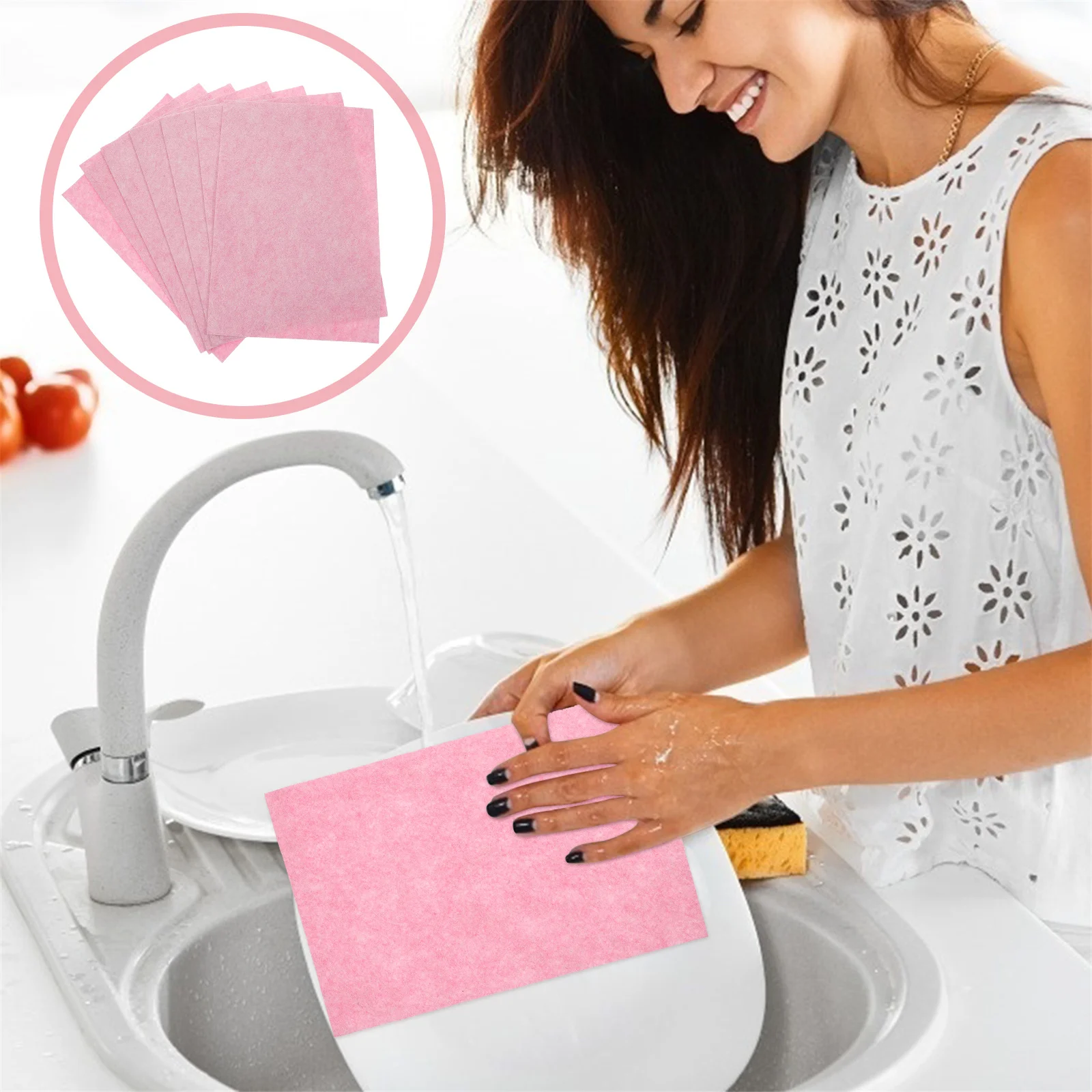 15Pcs Coconuts Shell Dish Rags Reusable Non-Woven Fabric Kitchen Cleaning Cloths Towels for Washing Dishes Cleaning Supply
15Pcs Coconuts Shell Dish Rags Reusable Non-Woven Fabric Kitchen Cleaning Cloths Towels for Washing Dishes Cleaning Supply