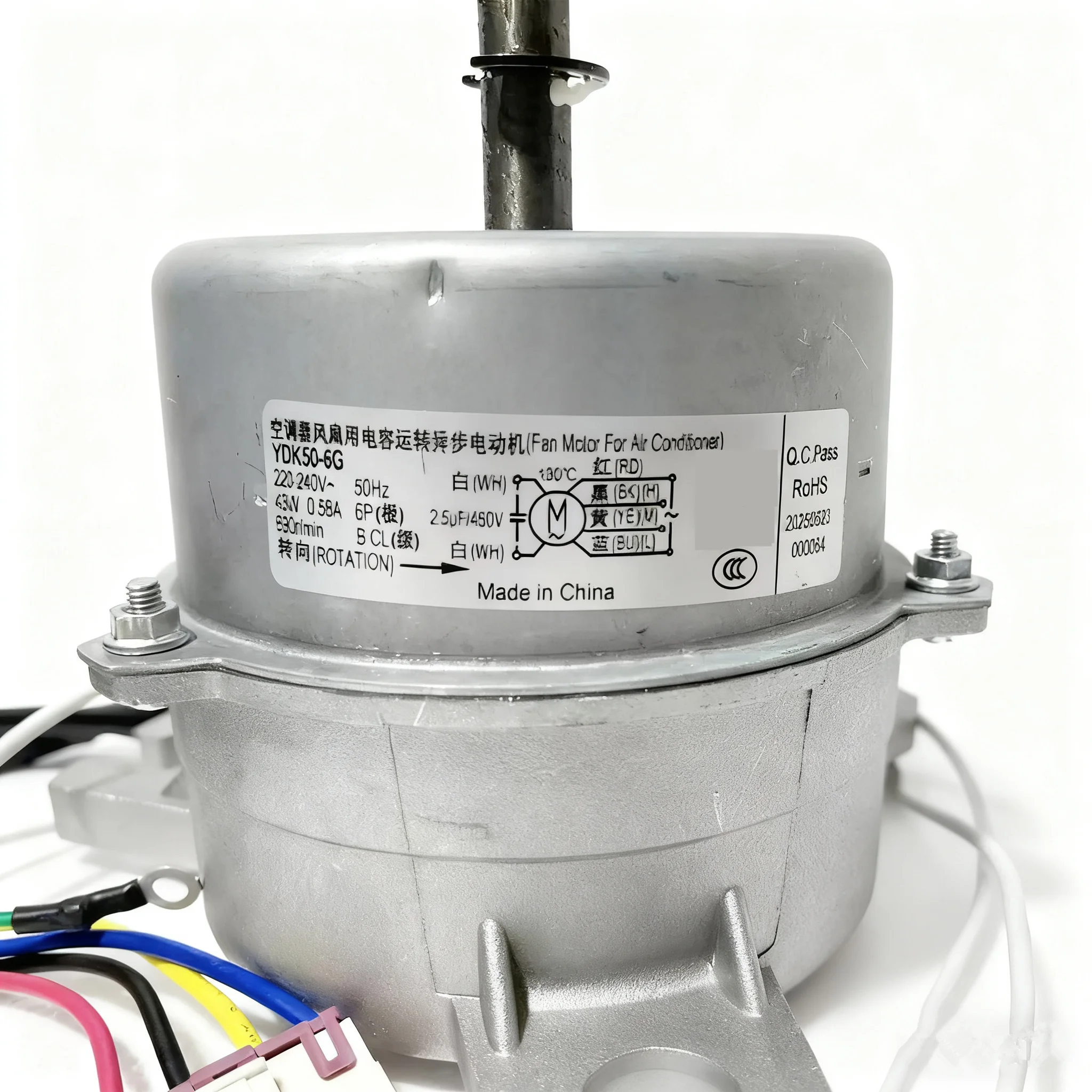 New For Air Conditioner Indoor Unit DC Fan Motor YDK50-6G YDK50-6A-3 220V-240V 43W 690r/min Conditioning Parts
New For Air Conditioner Indoor Unit DC Fan Motor YDK50-6G YDK50-6A-3 220V-240V 43W 690r/min Conditioning Parts