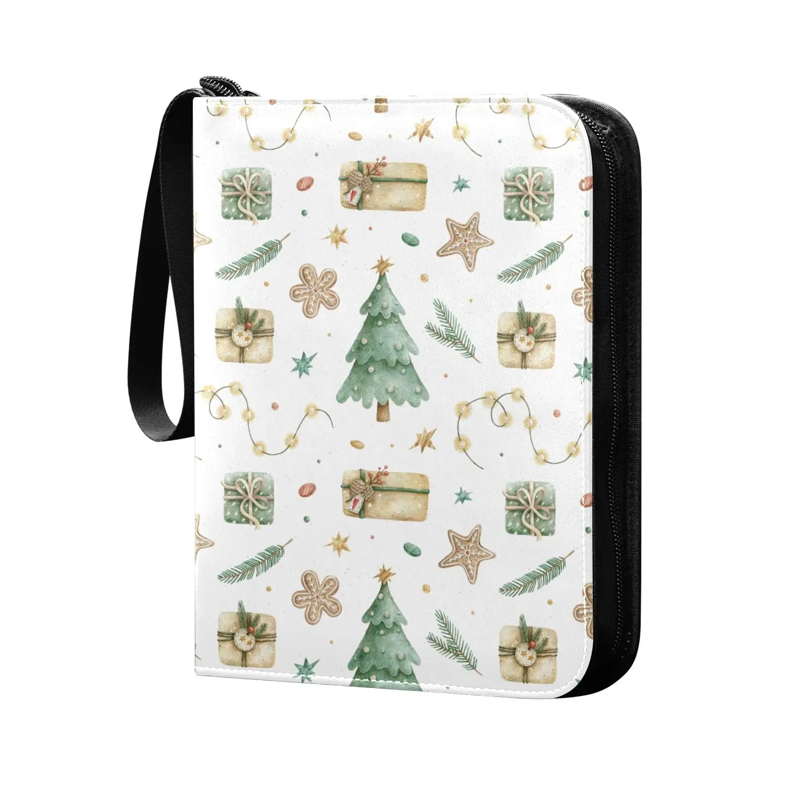Christmas Gift Trees 4 Pocket Card Binder, 400 Double Sided Pocket Album for Sport Game Cards, Unique Card Collection Storage
Christmas Gift Trees 4 Pocket Card Binder, 400 Double Sided Pocket Album for Sport Game Cards, Unique Card Collection Storage
