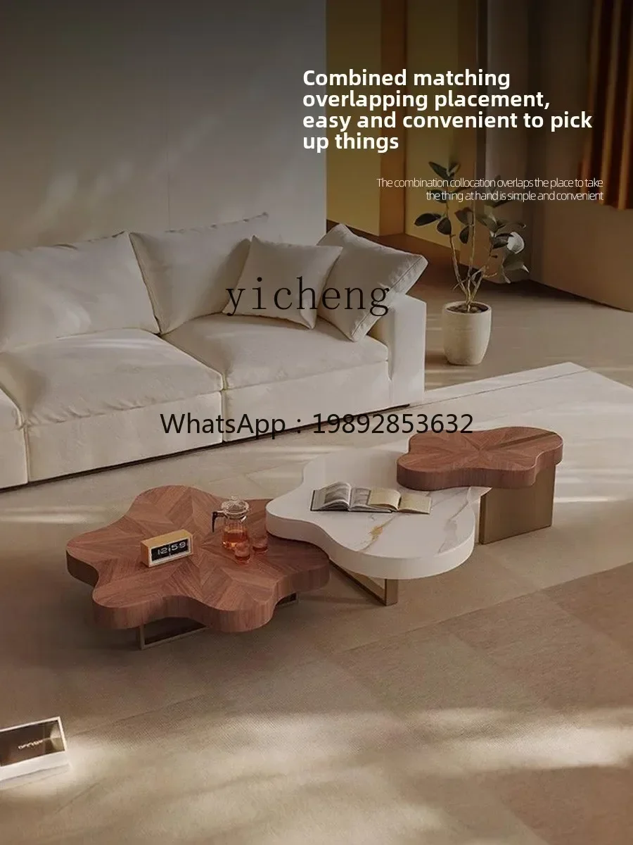 X5-1 French cloud coffee table combination home living room creative small apartment Internet celebrity special-shaped tea table
X5-1 French cloud coffee table combination home living room creative small apartment Internet celebrity special-shaped tea table