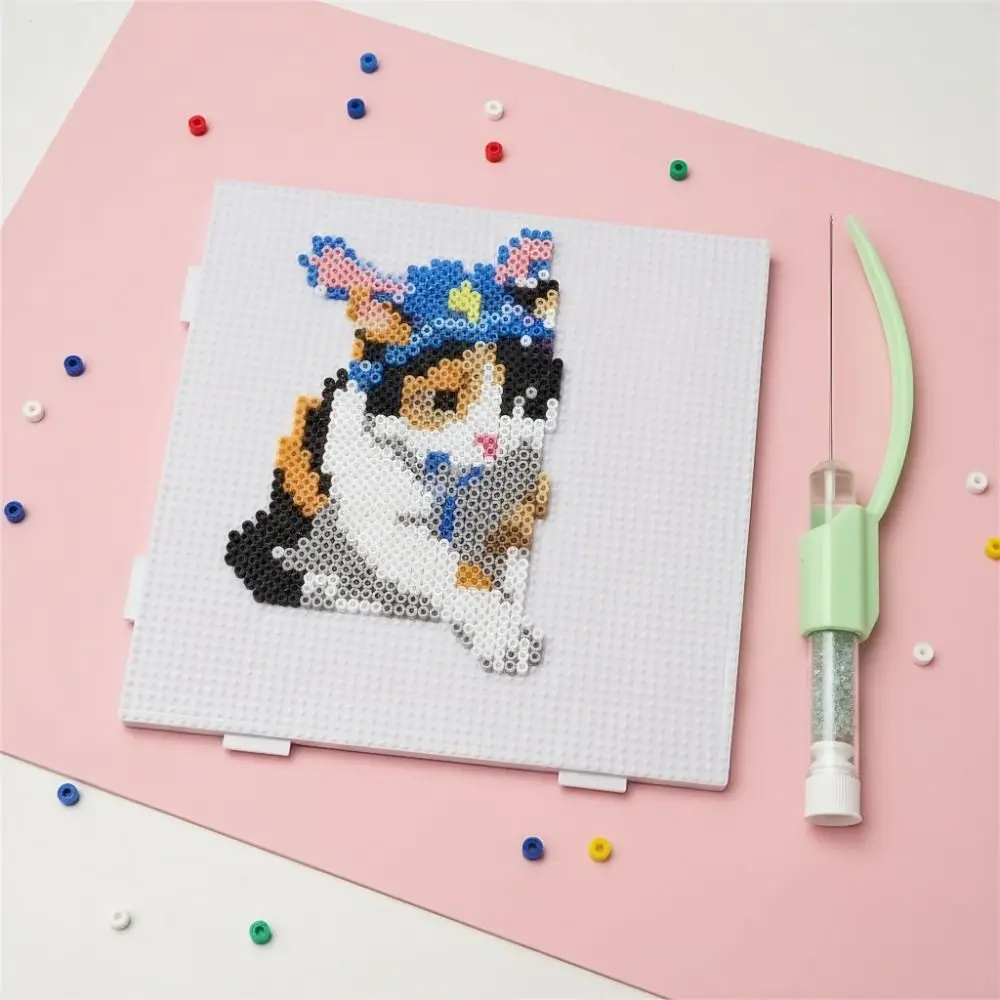 Креативный пинцет для бусин Hama Beads, ручной инструмент для рукоделия, разделитель для страз, развивающая игрушка для создания коллажей
Креативный пинцет для бусин Hama Beads, ручной инструмент для рукоделия, разделитель для страз, развивающая игрушка для создания коллажей