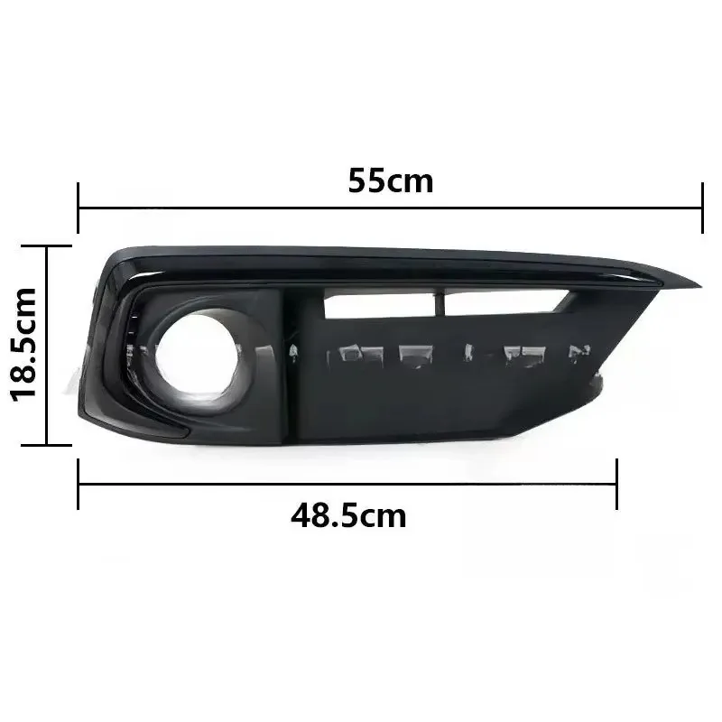 Poer For 2019 2020 2021 for Honda Civic Car Front Bumper Fog Lamp Light Cover Frame Foglight Foglamp Trim Lid Bezel
Poer For 2019 2020 2021 for Honda Civic Car Front Bumper Fog Lamp Light Cover Frame Foglight Foglamp Trim Lid Bezel