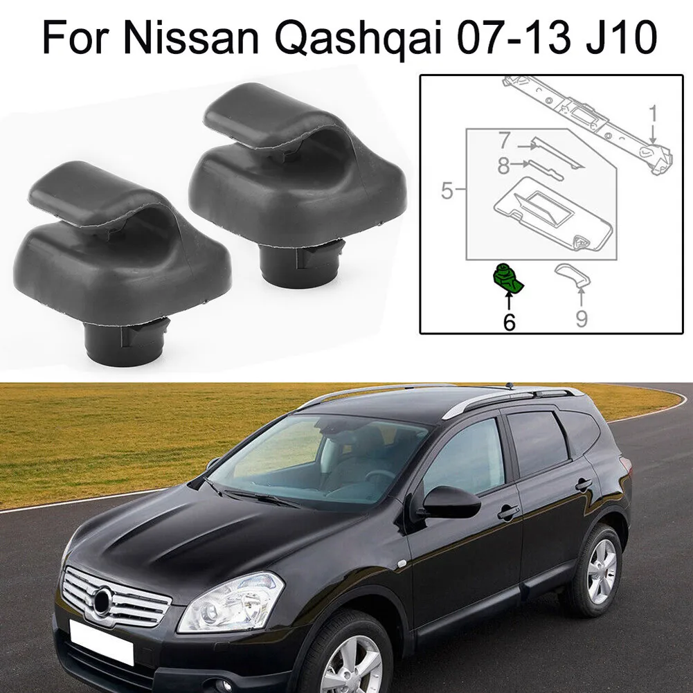 2 PCS Sun Visor Support Retainer Fastener Clip Hook Bracket Hanger For NISSAN QASHQAI J10 2007-2013/Dualis 2007-2014 96409BC402
2 PCS Sun Visor Support Retainer Fastener Clip Hook Bracket Hanger For NISSAN QASHQAI J10 2007-2013/Dualis 2007-2014 96409BC402