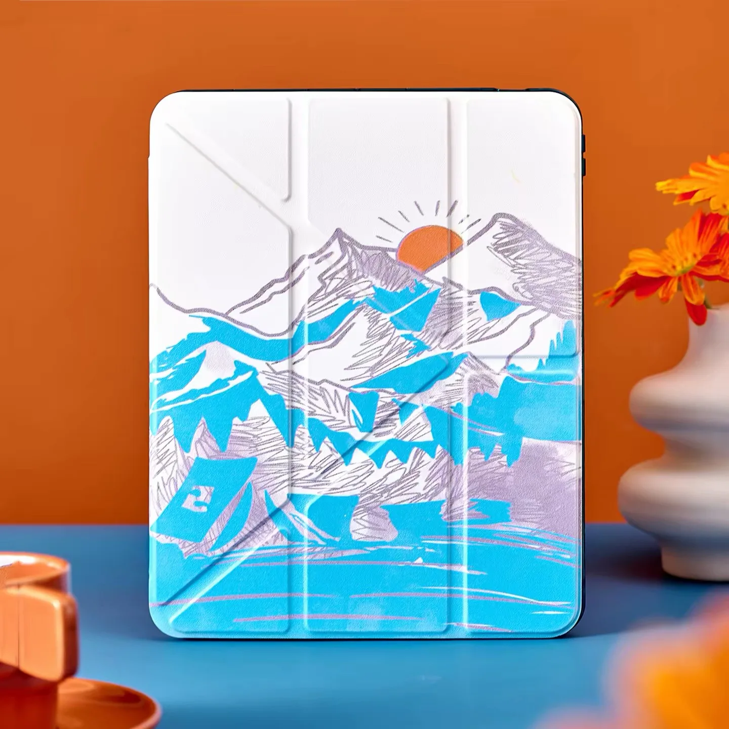 Sunshine Snow Mountain flat case, suitable for iPad, Y+ three-fold design, acrylic material
Sunshine Snow Mountain flat case, suitable for iPad, Y+ three-fold design, acrylic material