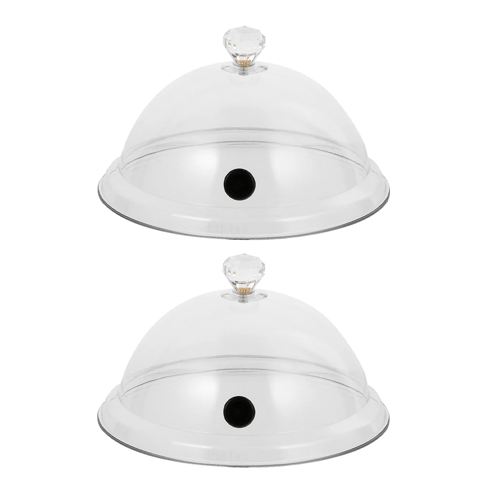 2 Pcs Hood Food Smoke Covers Cake Tent Grade Practical Lid Acrylic Cuisine Smoking Lightweight
2 Pcs Hood Food Smoke Covers Cake Tent Grade Practical Lid Acrylic Cuisine Smoking Lightweight