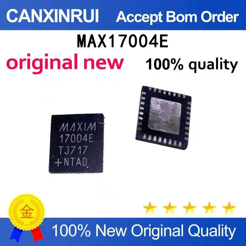 (5-100 pieces)New stock MAX17004E 17004E QFN
(5-100 pieces)New stock MAX17004E 17004E QFN