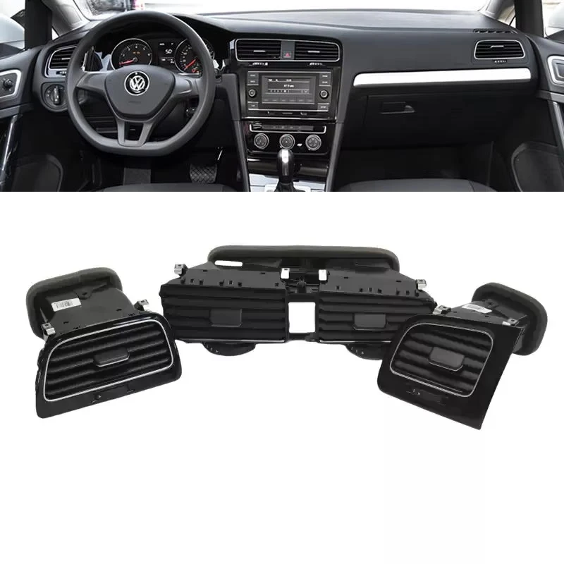 For VW Golf 7 MK 7 7.5 2013-2019 Car Front Dashboard Central A/C Air Conditioner Outlet Air Conditioning Vents Frame
For VW Golf 7 MK 7 7.5 2013-2019 Car Front Dashboard Central A/C Air Conditioner Outlet Air Conditioning Vents Frame