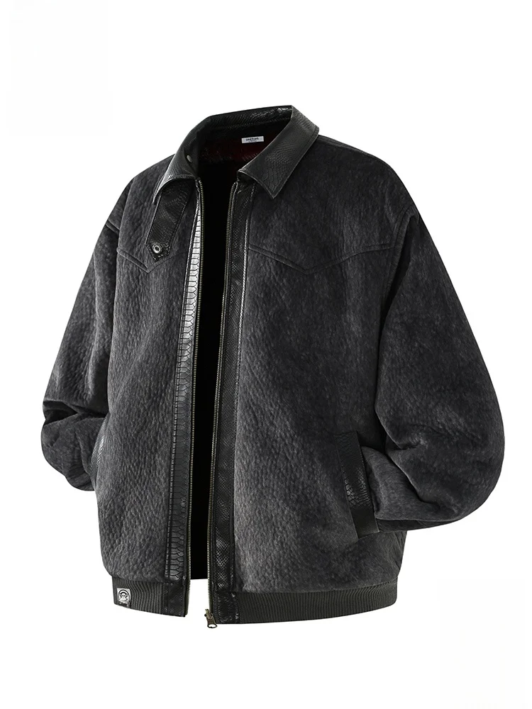 PaulFrank Double-Sided Wear Fce Lined Thiened Flip-Collar Outdoor Warm Jaet for Men Winter Stand Fit American Sle
PaulFrank Double-Sided Wear Fce Lined Thiened Flip-Collar Outdoor Warm Jaet for Men Winter Stand Fit American Sle