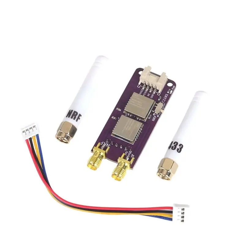 SPI Interface For M5stack Stickc Plus 2 CC1101 NRF24L01 2-In-1 Wireless Module Wireless Communication Expansion Board
SPI Interface For M5stack Stickc Plus 2 CC1101 NRF24L01 2-In-1 Wireless Module Wireless Communication Expansion Board