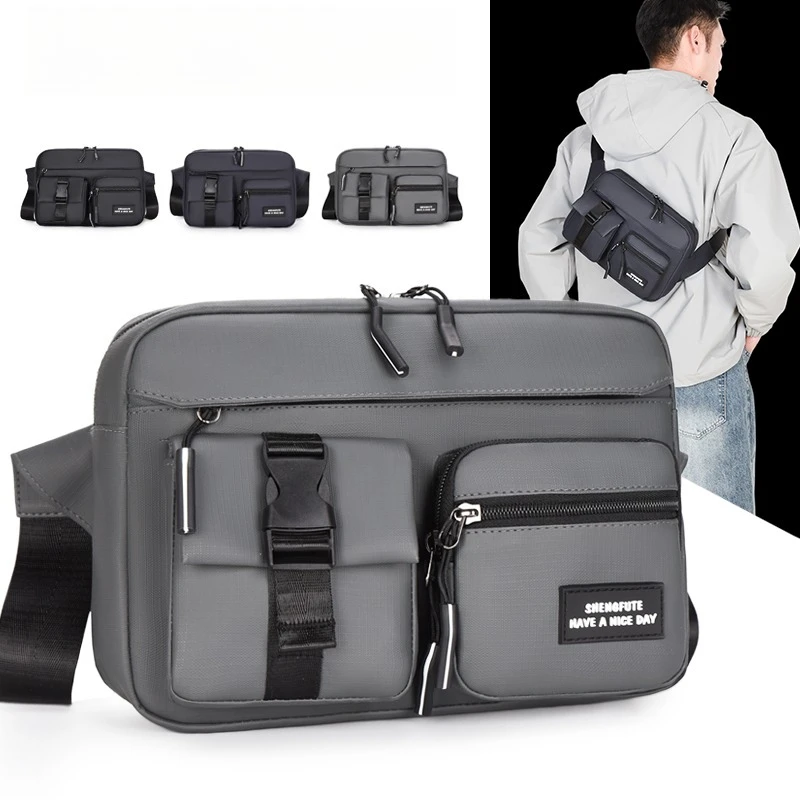 Men's Large Capacity Crossbody Bag – Square Waist Pack with Multi-Compartments for Outdoor Sports & Travel
Men's Large Capacity Crossbody Bag – Square Waist Pack with Multi-Compartments for Outdoor Sports & Travel