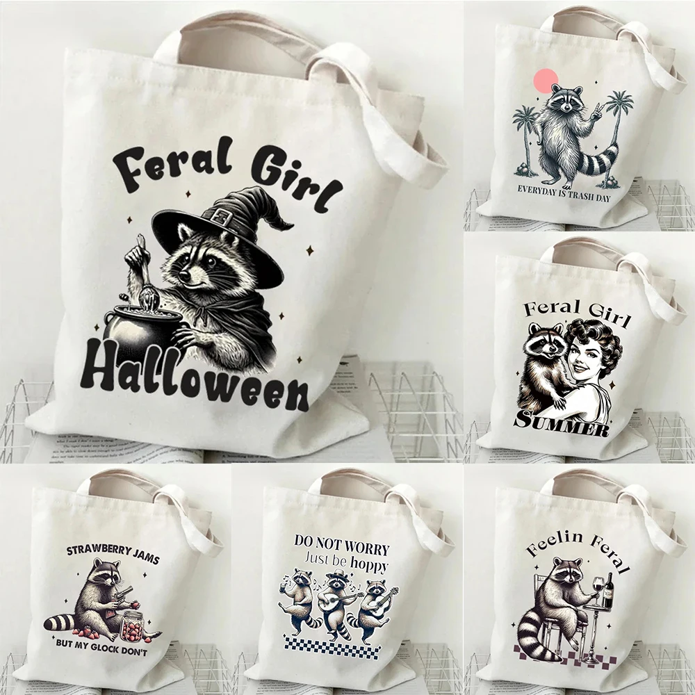 Funny Raccoons Print Canvas Tote Bag Shoulder Bag for Women & Men Large Capacity Harajuku Shopping Handbag Lift
Funny Raccoons Print Canvas Tote Bag Shoulder Bag for Women & Men Large Capacity Harajuku Shopping Handbag Lift