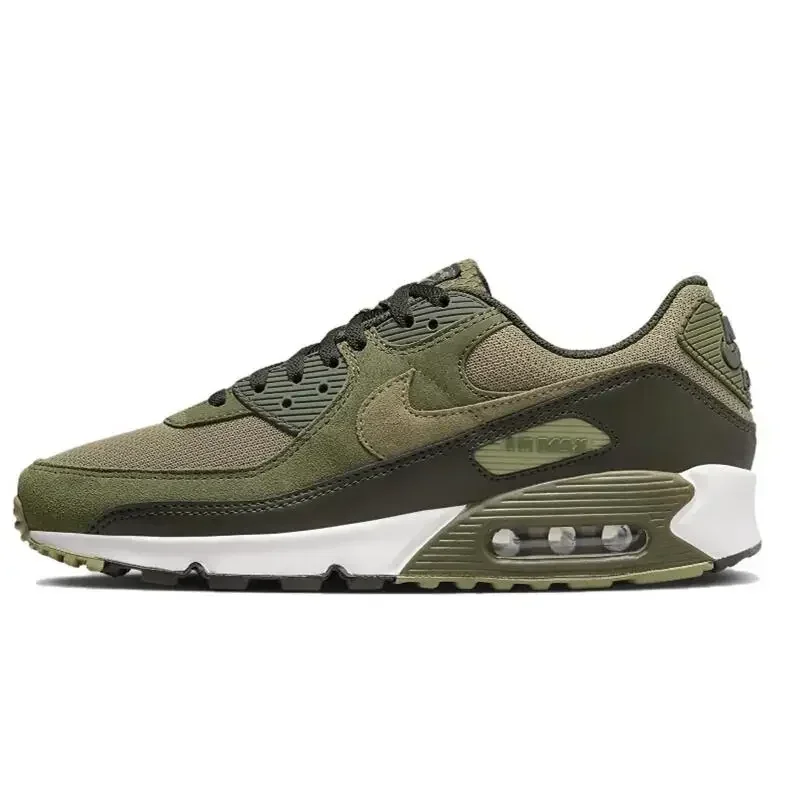 Nike Air Max 90 Retro Sports Fabric Comfortable leather Shock Absorbent Anti Slip Running Shoes for Men Unisex Women in Black Un
Nike Air Max 90 Retro Sports Fabric Comfortable leather Shock Absorbent Anti Slip Running Shoes for Men Unisex Women in Black Un