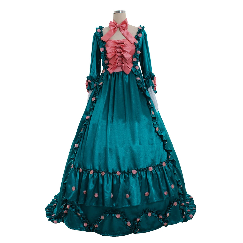 Medieval Marie Antoinette Gown Dress Rococo 18th Century Red Floral Gown Dress Rococo Dress French Dress for Lady
Medieval Marie Antoinette Gown Dress Rococo 18th Century Red Floral Gown Dress Rococo Dress French Dress for Lady