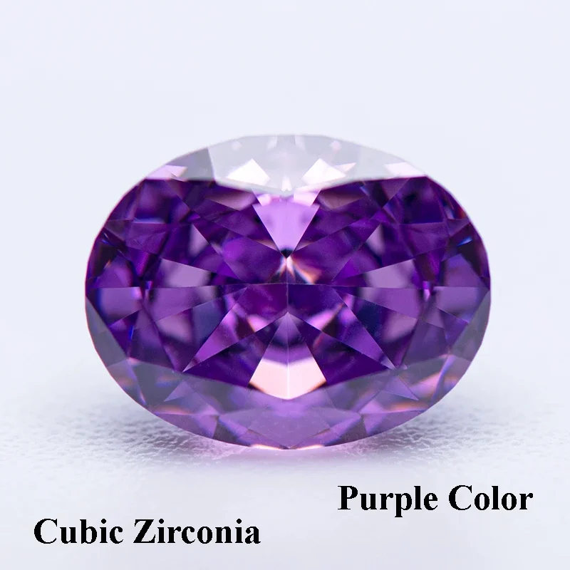 Cubic Zirconia Crushed Ice Cut Purple Color Oval Shape Charms Beads for Diy Jewelry Making Pendant Ring Materials No Certificate
Cubic Zirconia Crushed Ice Cut Purple Color Oval Shape Charms Beads for Diy Jewelry Making Pendant Ring Materials No Certificate