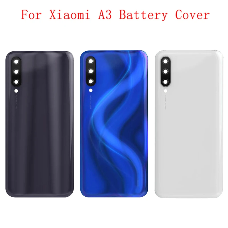 Battery Case Cover Rear Door Housing Back Case For Xiaomi Mi A3 Battery Cover Camera Frame Lens with Logo
Battery Case Cover Rear Door Housing Back Case For Xiaomi Mi A3 Battery Cover Camera Frame Lens with Logo