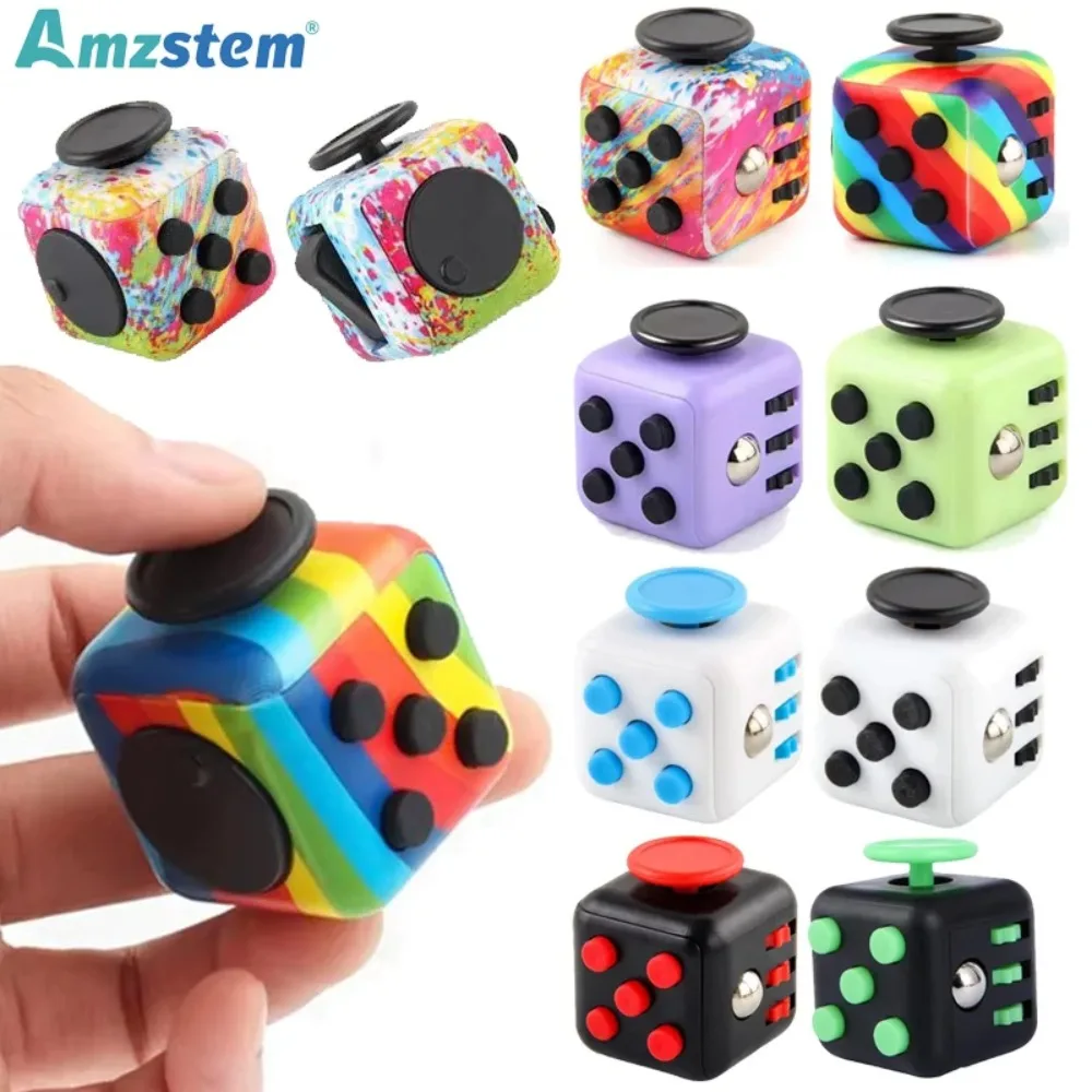 Fidget Cube Antistress Hand Spinner Decompression Toy for Autism ADHD Anxiety Sensory Toys for Kids Adults Stress Relief Toys
Fidget Cube Antistress Hand Spinner Decompression Toy for Autism ADHD Anxiety Sensory Toys for Kids Adults Stress Relief Toys