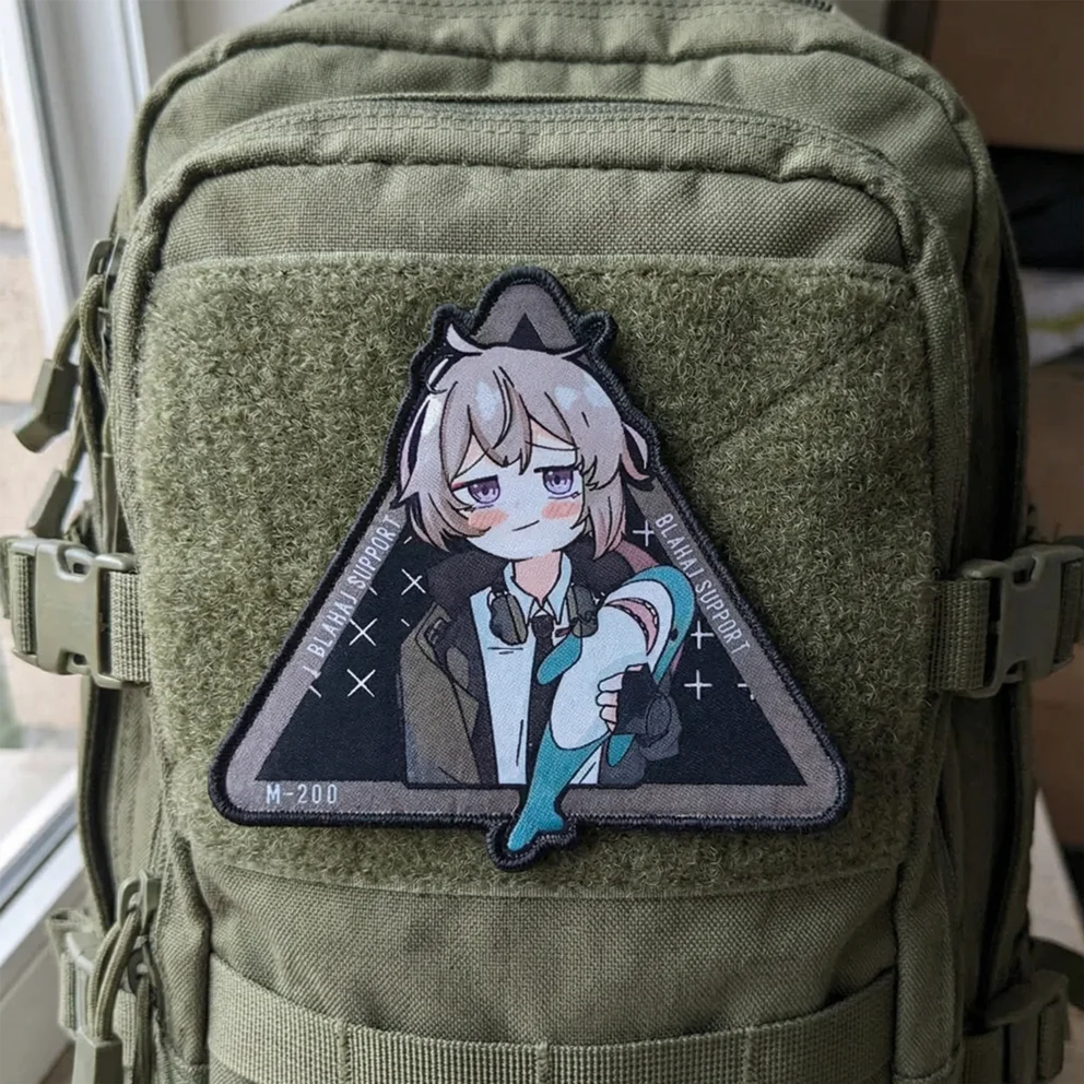 Two-dimensional Girl Frontline M200 Patch Print Tactical Shark Collaboration Blahaj Support for Clothing Backpack Armband
Two-dimensional Girl Frontline M200 Patch Print Tactical Shark Collaboration Blahaj Support for Clothing Backpack Armband