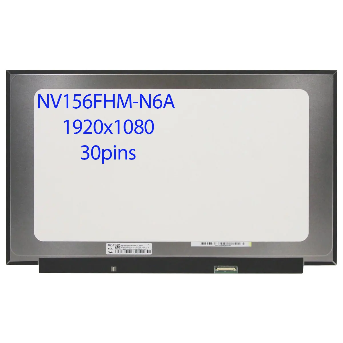 15.6" IPS Laptop LCD Screen NV156FHM-N6A N156HCA-EN1 LP156WFF-SPF1 M156NWF7 R3 for Lenovo ThinkBook 15 G2 G3 G4 G5
15.6" IPS Laptop LCD Screen NV156FHM-N6A N156HCA-EN1 LP156WFF-SPF1 M156NWF7 R3 for Lenovo ThinkBook 15 G2 G3 G4 G5