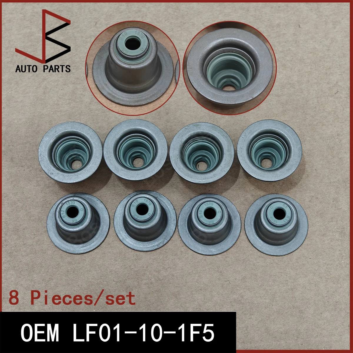 8 Pieces/set Valve Stem Seal Ring OEM LF01-10-1F5 LF01101F5 LF01 10 1F5 SS45969 for MAZDA 3 2013-2019 for VOLVO S60 II 2010-2019
8 Pieces/set Valve Stem Seal Ring OEM LF01-10-1F5 LF01101F5 LF01 10 1F5 SS45969 for MAZDA 3 2013-2019 for VOLVO S60 II 2010-2019