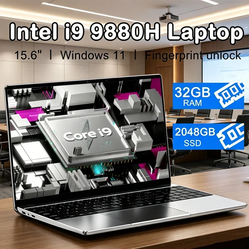 New 14.1 " Laptop Intel Core I9-9880H 32GB RAM 2TB SSD Ultra Slim Gaming Laptop 1920*1080 Windows 11 Office Study Home Use
New 14.1 " Laptop Intel Core I9-9880H 32GB RAM 2TB SSD Ultra Slim Gaming Laptop 1920*1080 Windows 11 Office Study Home Use