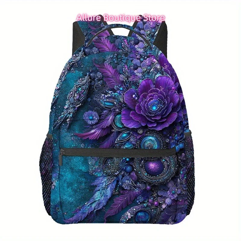Colorful Mandala Flower Backpack - Adjustable Straps, Lightweight & Foldable, Perfect for Hiking, Beach, Travel & Yoga - Vibrant
Colorful Mandala Flower Backpack - Adjustable Straps, Lightweight & Foldable, Perfect for Hiking, Beach, Travel & Yoga - Vibrant