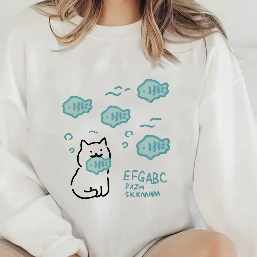 Retro Vintage Sweatshirt Graphic Hoodies Y2K Tops Daily Wear Unisex Versatile Stylish Pullover Cute Hand-Painted Kitten Fish
Retro Vintage Sweatshirt Graphic Hoodies Y2K Tops Daily Wear Unisex Versatile Stylish Pullover Cute Hand-Painted Kitten Fish
