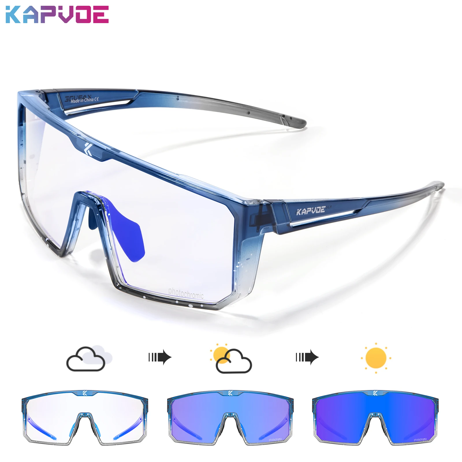 Kapvoe фотохромные велосипедные очки велосипедные солнцезащитные очки UV400 MTB спортивные очки на открытом воздухе велосипедные очки велосипедное оборудование
Kapvoe фотохромные велосипедные очки велосипедные солнцезащитные очки UV400 MTB спортивные очки на открытом воздухе велосипедные очки велосипедное оборудование