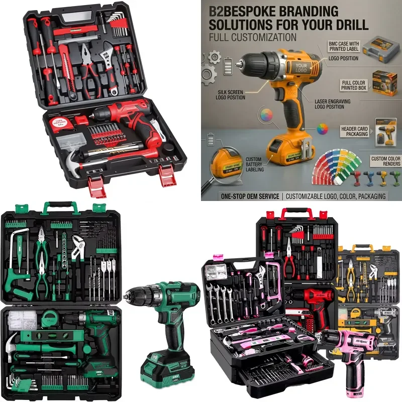 【CHIMU HOME】 8V 12V Cordless Electric Drill with 2 Battery 3000mAh 24 Torque Settings for Home DIY Projects
【CHIMU HOME】 8V 12V Cordless Electric Drill with 2 Battery 3000mAh 24 Torque Settings for Home DIY Projects