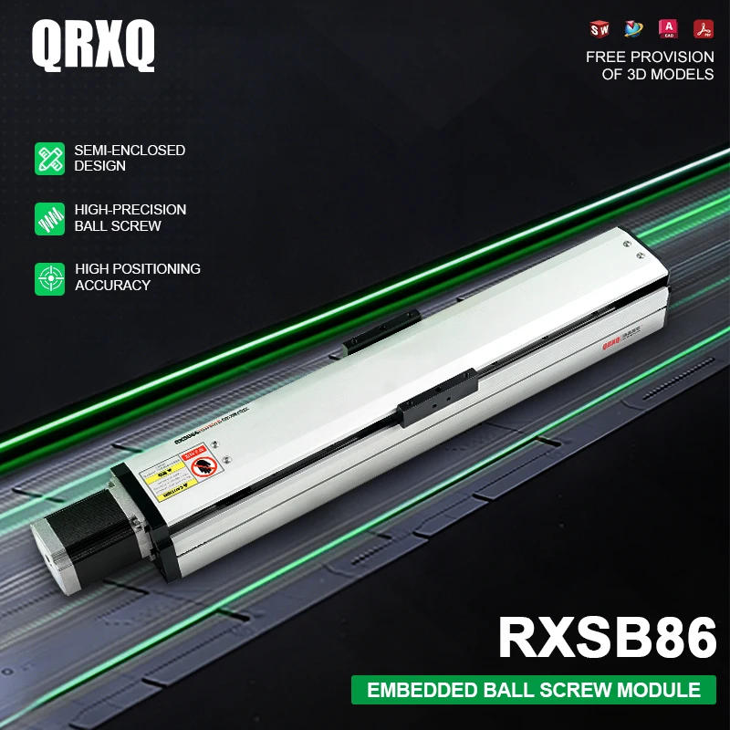 QRXQ RSXB86 Linear Guide,Semi-enclosed High-precision, High-load, low-noise Linear Guide.
QRXQ RSXB86 Linear Guide,Semi-enclosed High-precision, High-load, low-noise Linear Guide.