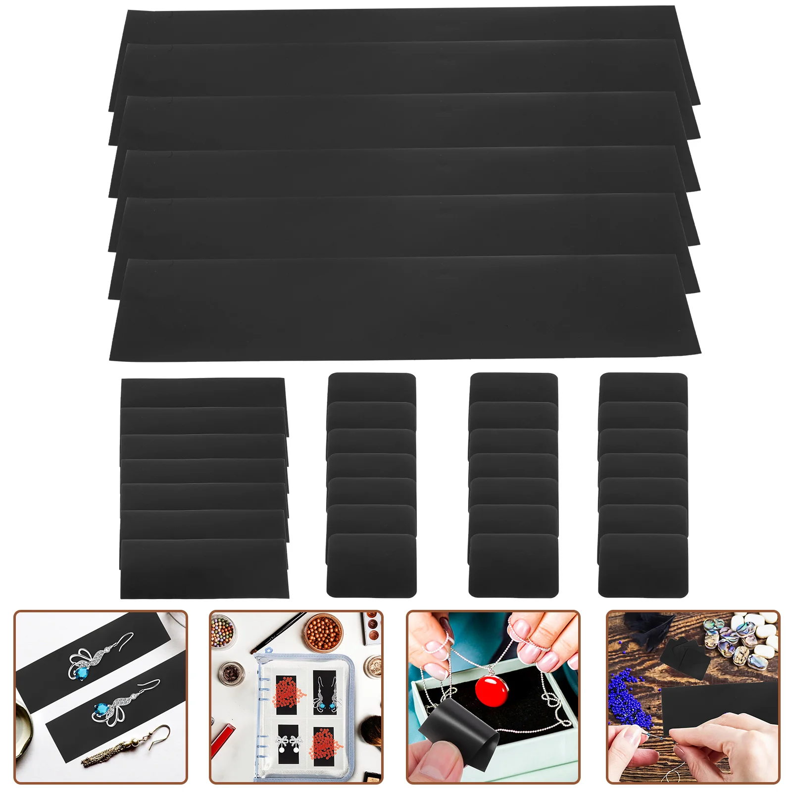75 Pcs Anti Tarnish Strips Jewelry Antioxidant Bars Discoloration Labels Paper for Gold Silver Brass Aluminum Medals
75 Pcs Anti Tarnish Strips Jewelry Antioxidant Bars Discoloration Labels Paper for Gold Silver Brass Aluminum Medals