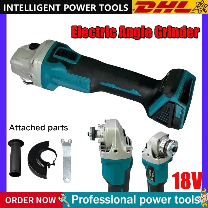 Аккумуляторная угловая шлифмашина Makita 18В DGA404, бесщеточная, высокомощная, для полировки и резки, 125/100 мм
Аккумуляторная угловая шлифмашина Makita 18В DGA404, бесщеточная, высокомощная, для полировки и резки, 125/100 мм