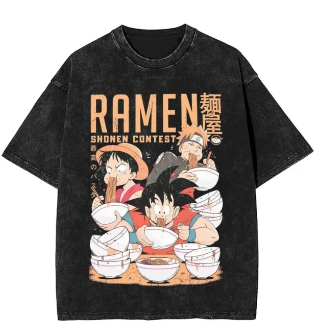 men's cotton t-shirt streetwear anime print summer casual wear 2025summer
men's cotton t-shirt streetwear anime print summer casual wear 2025summer