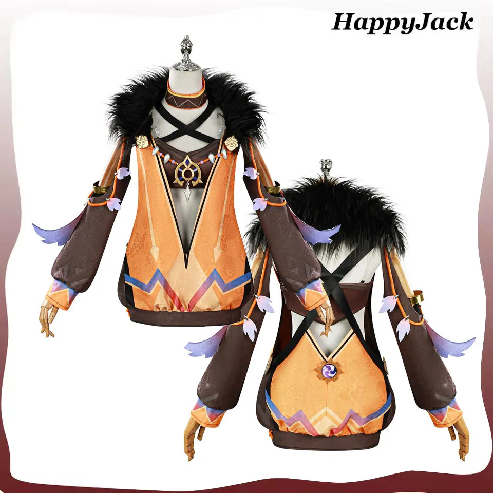 Iansan Cosplay Costume Adult Women Genshin Fantasia Roleplay Dress Rings Outfits Female Halloween Carnival Party Disguise Suit
Iansan Cosplay Costume Adult Women Genshin Fantasia Roleplay Dress Rings Outfits Female Halloween Carnival Party Disguise Suit