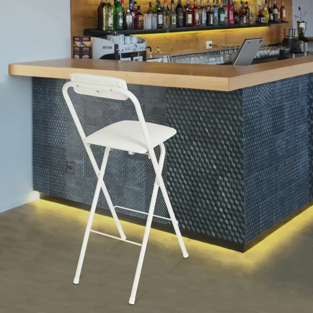 Tall Folding Bar Stool With Back, Tall Foldable Stool Seat Padded Portable Stools Counter Height Foldable Stools Chairs Collaps
Tall Folding Bar Stool With Back, Tall Foldable Stool Seat Padded Portable Stools Counter Height Foldable Stools Chairs Collaps