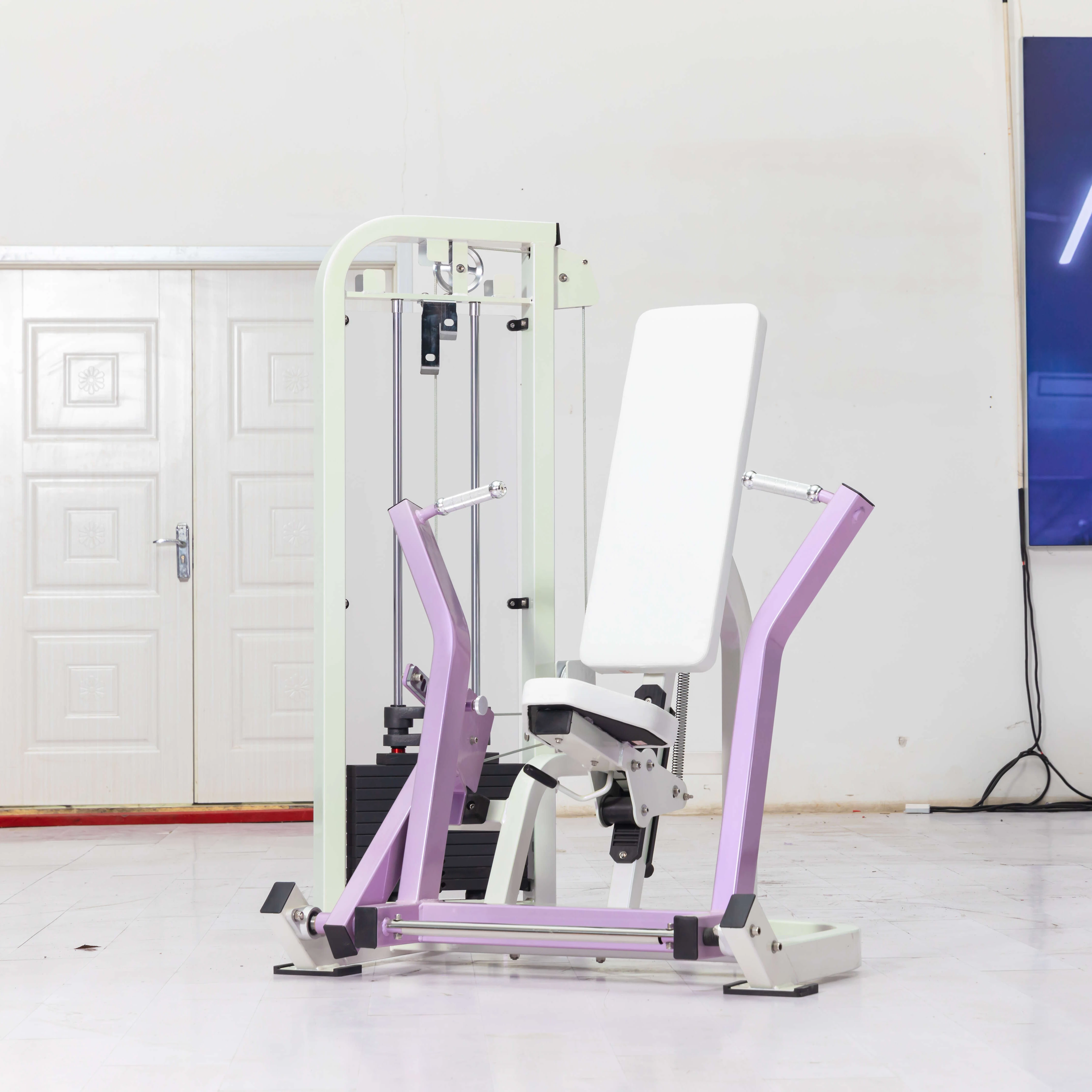 Тренажер для фитнеса Strength Gym: машина для жима от груди сидя (Pin Loaded Machine) для тренировки всего тела
Тренажер для фитнеса Strength Gym: машина для жима от груди сидя (Pin Loaded Machine) для тренировки всего тела