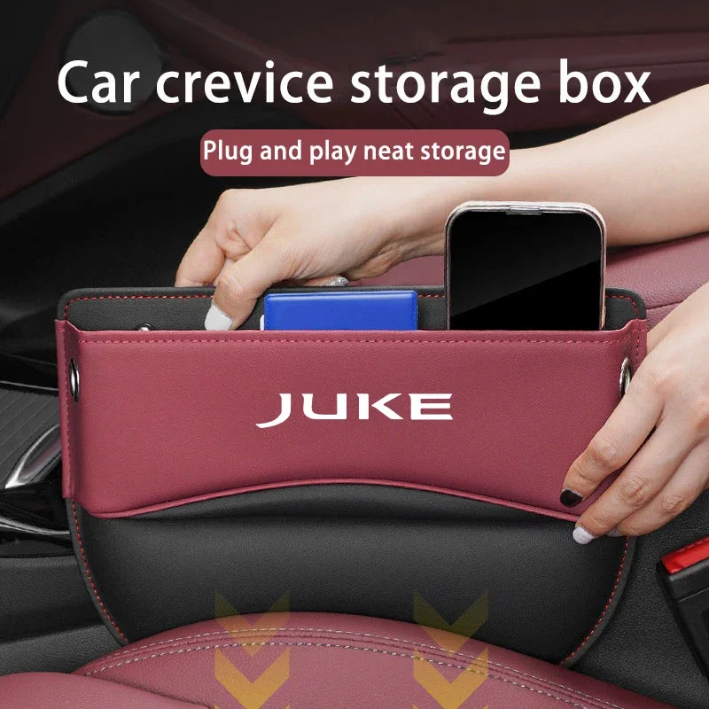 Leather Car Seat Gap Storage Box Filler Pockets For Nissan Juke car Accessories
Leather Car Seat Gap Storage Box Filler Pockets For Nissan Juke car Accessories