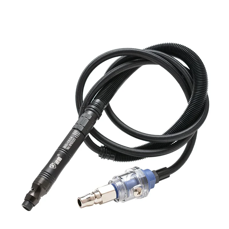Wave Shield High Torque Pneumatic Grinding Pen Engraving Machine Air-Powered Straight Grinder Engraving Pen Bd-1514
Wave Shield High Torque Pneumatic Grinding Pen Engraving Machine Air-Powered Straight Grinder Engraving Pen Bd-1514