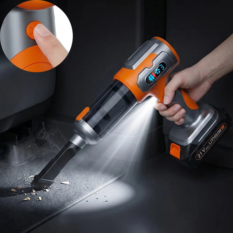 Wireless Car Vacuum Cleaner - Household Appliance - Sofa - Office - High Power - Household Cleaning Machine - Carpet Cleaner
Wireless Car Vacuum Cleaner - Household Appliance - Sofa - Office - High Power - Household Cleaning Machine - Carpet Cleaner