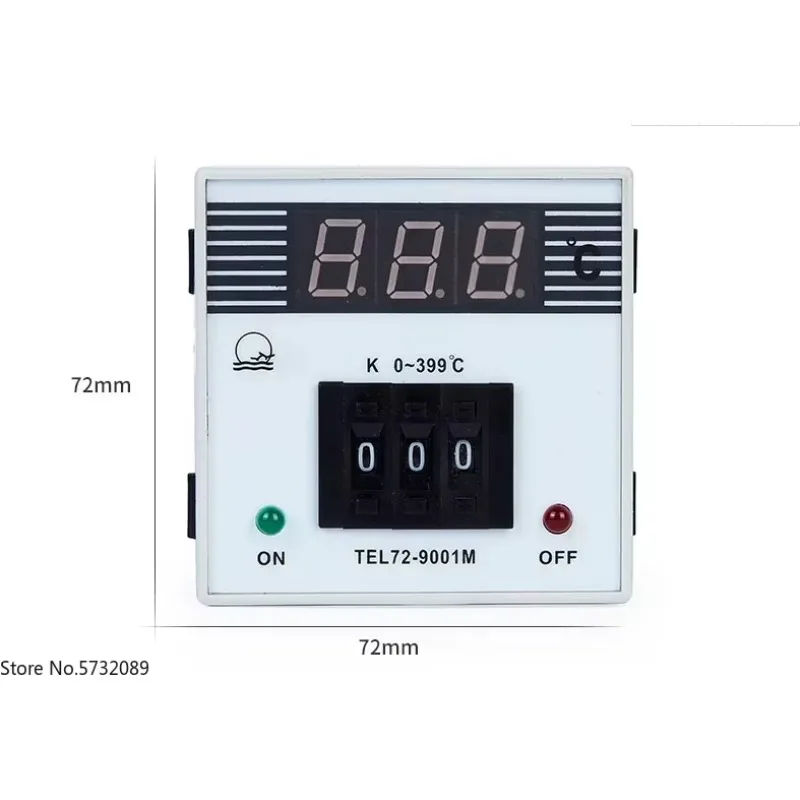 Electronic Instrument TEL72-9001M Gas Oven Temperature Control Electric Cake Oven Temperature Control
Electronic Instrument TEL72-9001M Gas Oven Temperature Control Electric Cake Oven Temperature Control