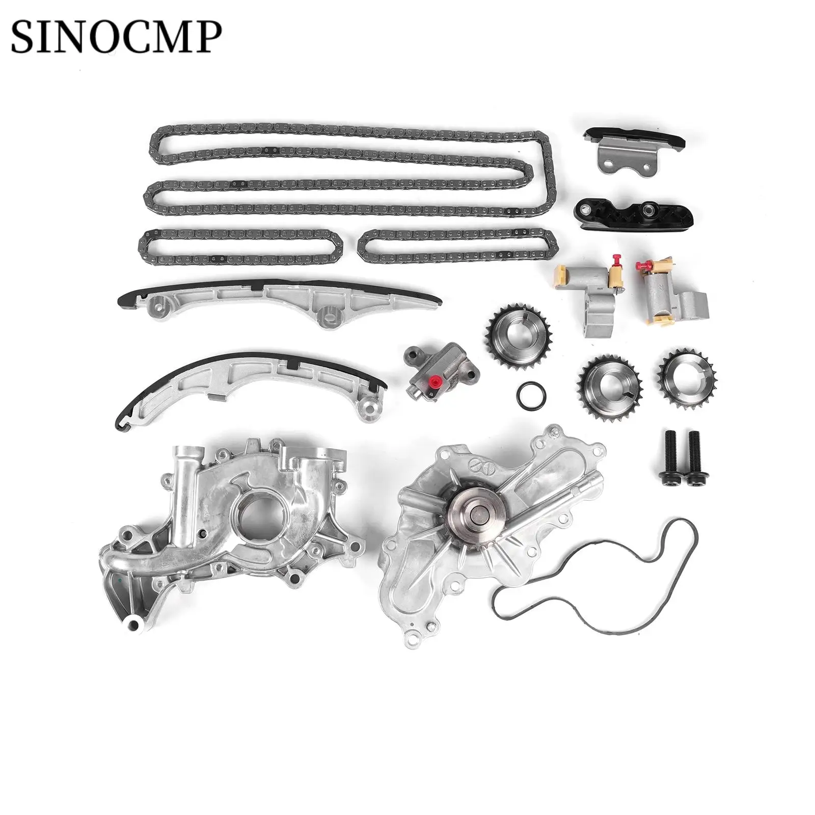 Комплект цепи ГРМ AW6023 AT4Z-6306-A 7T4Z-6K254-AA для Ford Edge Taurus Lincoln MKZ 2007-2010 годов и других двигателей 3,5 л 3,7 л V6
Комплект цепи ГРМ AW6023 AT4Z-6306-A 7T4Z-6K254-AA для Ford Edge Taurus Lincoln MKZ 2007-2010 годов и других двигателей 3,5 л 3,7 л V6