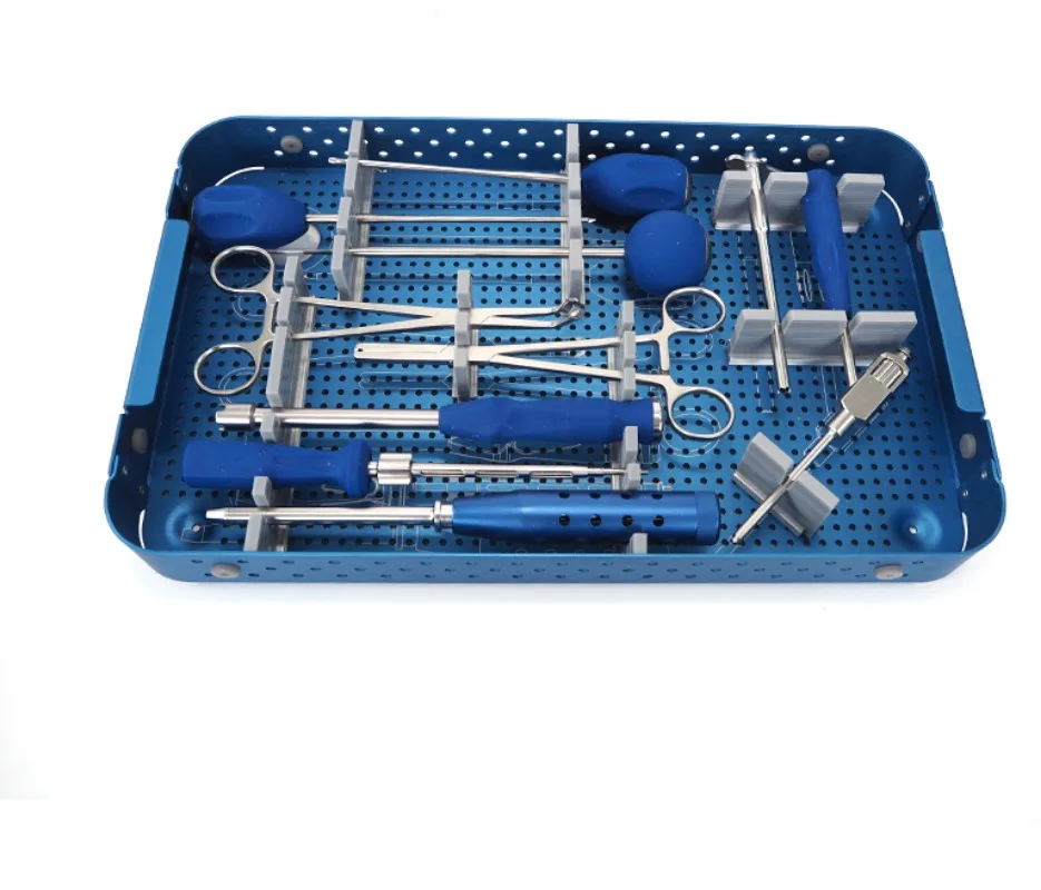 Vet Spine Fixation System Titanium Pedicle Screw Instrument Set Surgical Veterinary Instruments
Vet Spine Fixation System Titanium Pedicle Screw Instrument Set Surgical Veterinary Instruments
