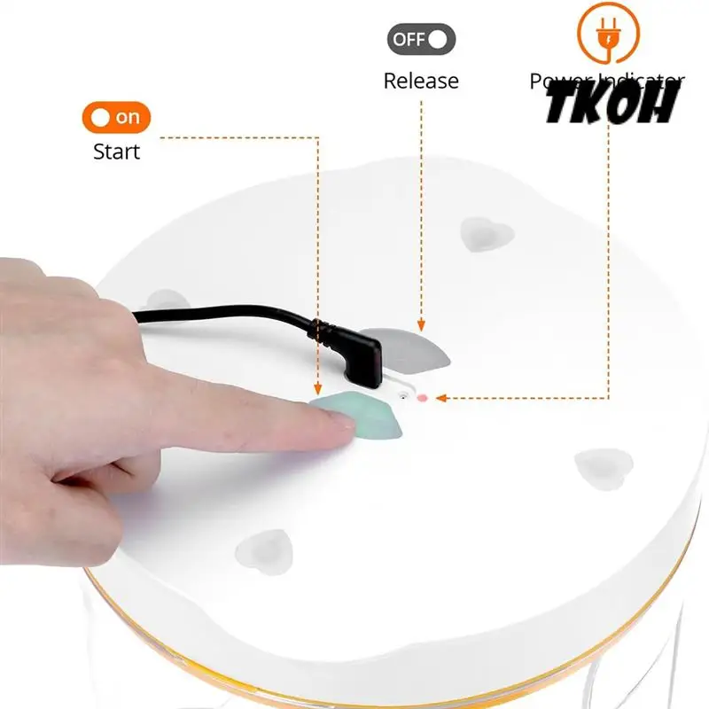 TKOH-Resin Bubble Remover Машина для удаления пузырей из смолы Вакуумная камера Forresin EU Plug
TKOH-Resin Bubble Remover Машина для удаления пузырей из смолы Вакуумная камера Forresin EU Plug