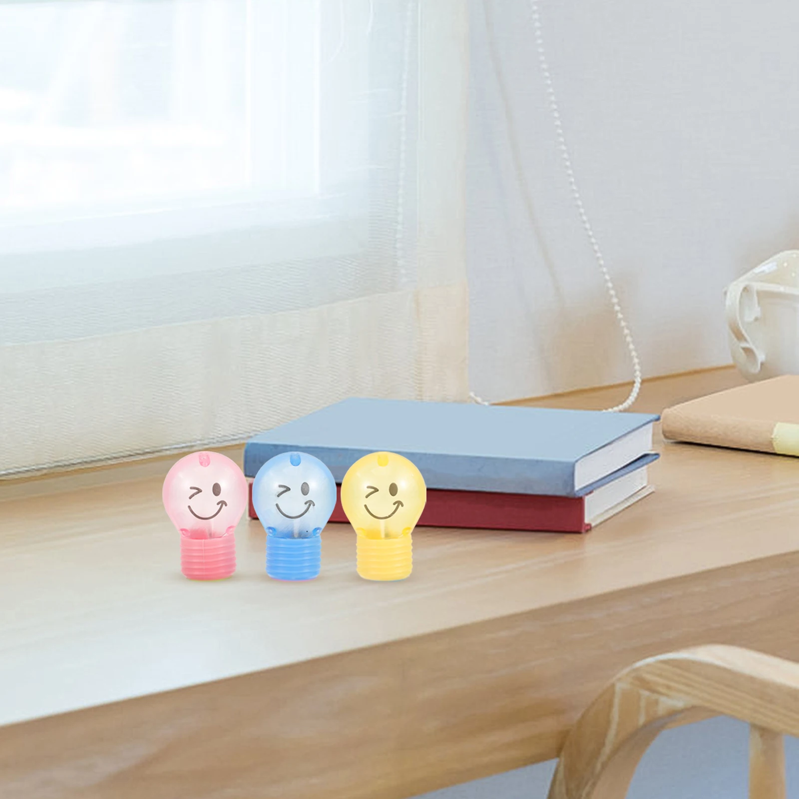 10pcs Pencil Sharpener Jumbo Kid Kit Thick Pencils Hand School Portable Cartoon Bulb Shape Plastic for Classroom
10pcs Pencil Sharpener Jumbo Kid Kit Thick Pencils Hand School Portable Cartoon Bulb Shape Plastic for Classroom