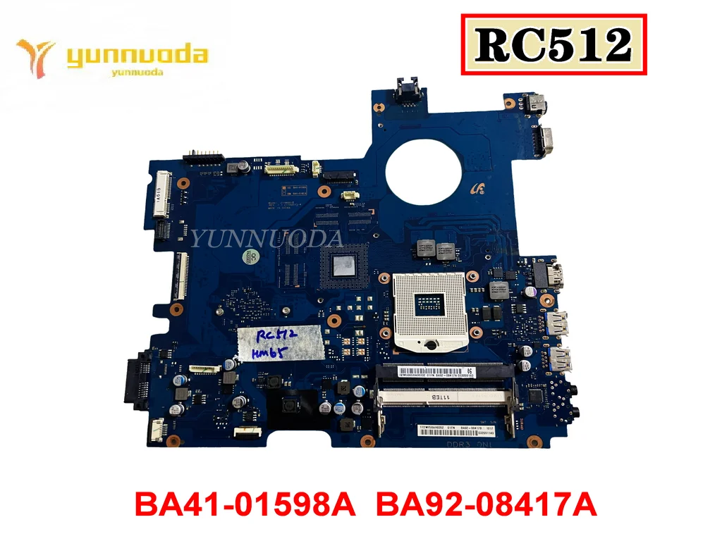 Original For Samsung RC512 laptop motherboard HM65 BA41-01598A BA92-08417A Tested Good Free Shipping
Original For Samsung RC512 laptop motherboard HM65 BA41-01598A BA92-08417A Tested Good Free Shipping