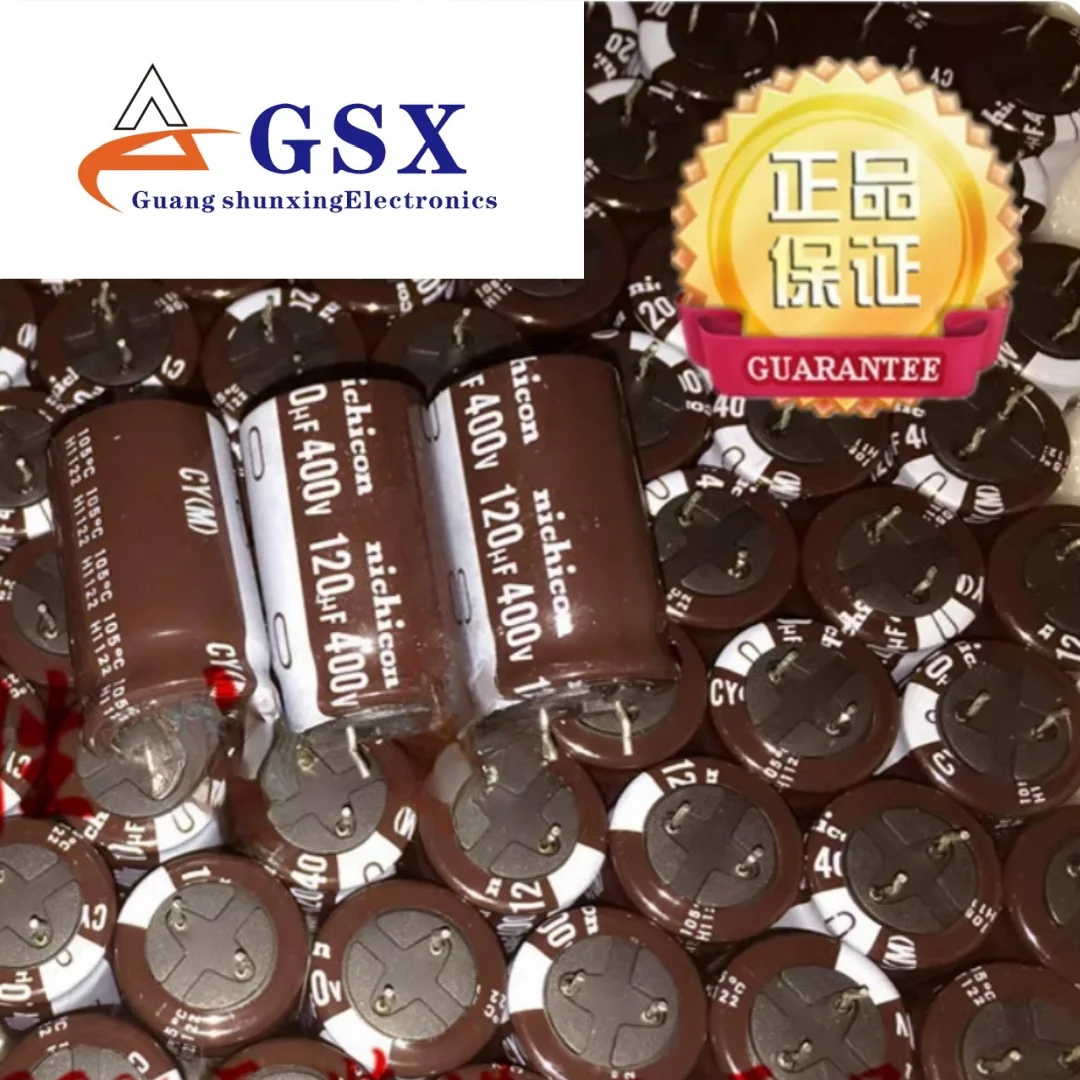 120UF 400V NICHICON capacitor from Japan, 400V120UF 18*30 CY, long legs, short legs, PZ brown, VZ black
120UF 400V NICHICON capacitor from Japan, 400V120UF 18*30 CY, long legs, short legs, PZ brown, VZ black
