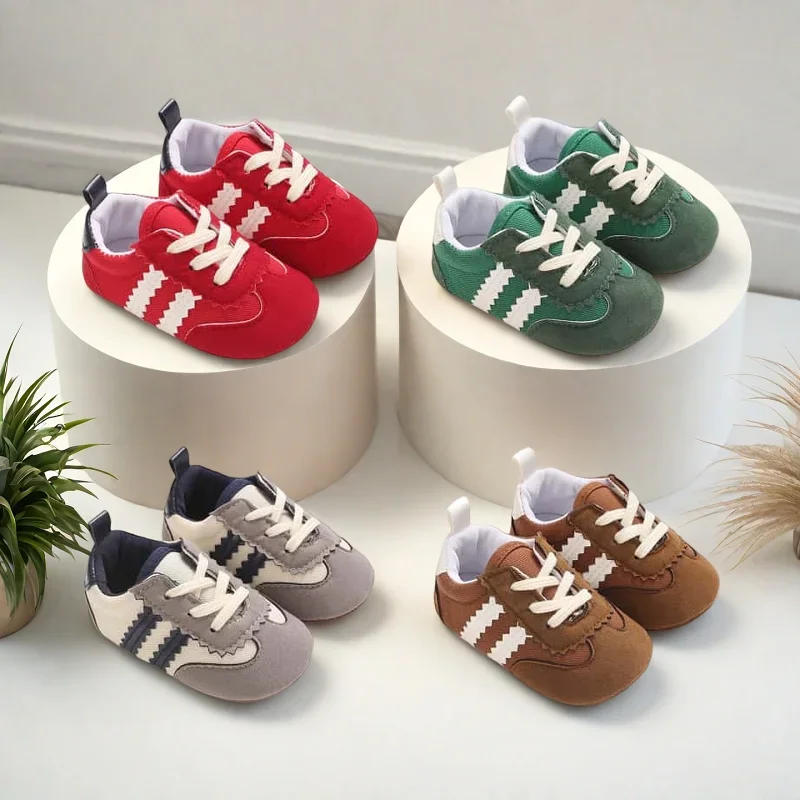 Fashion Color Blocking Lace Up Casual Shoes Spring And Autumn Baby Casual Shoes 0-18 Months Flat Shoes Baby Walking Shoes
Fashion Color Blocking Lace Up Casual Shoes Spring And Autumn Baby Casual Shoes 0-18 Months Flat Shoes Baby Walking Shoes