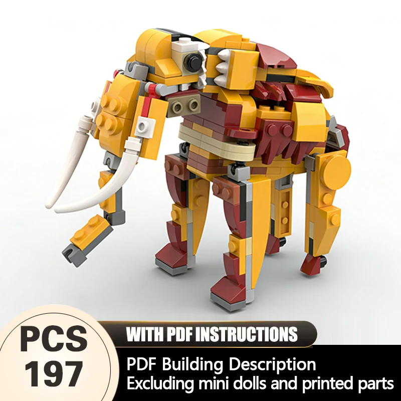 Creators Animal Series Model MOC Building Bricks Large Mammal Modular Technology Gifts Holiday Assemble Children Toys Suit
Creators Animal Series Model MOC Building Bricks Large Mammal Modular Technology Gifts Holiday Assemble Children Toys Suit